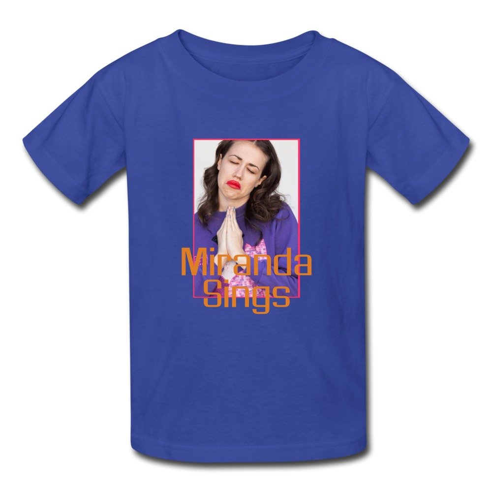 Kid's Miranda Sings Queen Miranda T-shirts RoyalBlue M