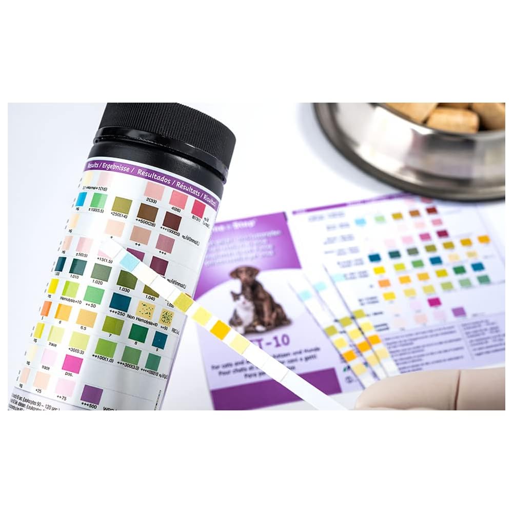 Buy One Step Pet Urine Test Strips, 50 x Urinalysis Parameter Tests for