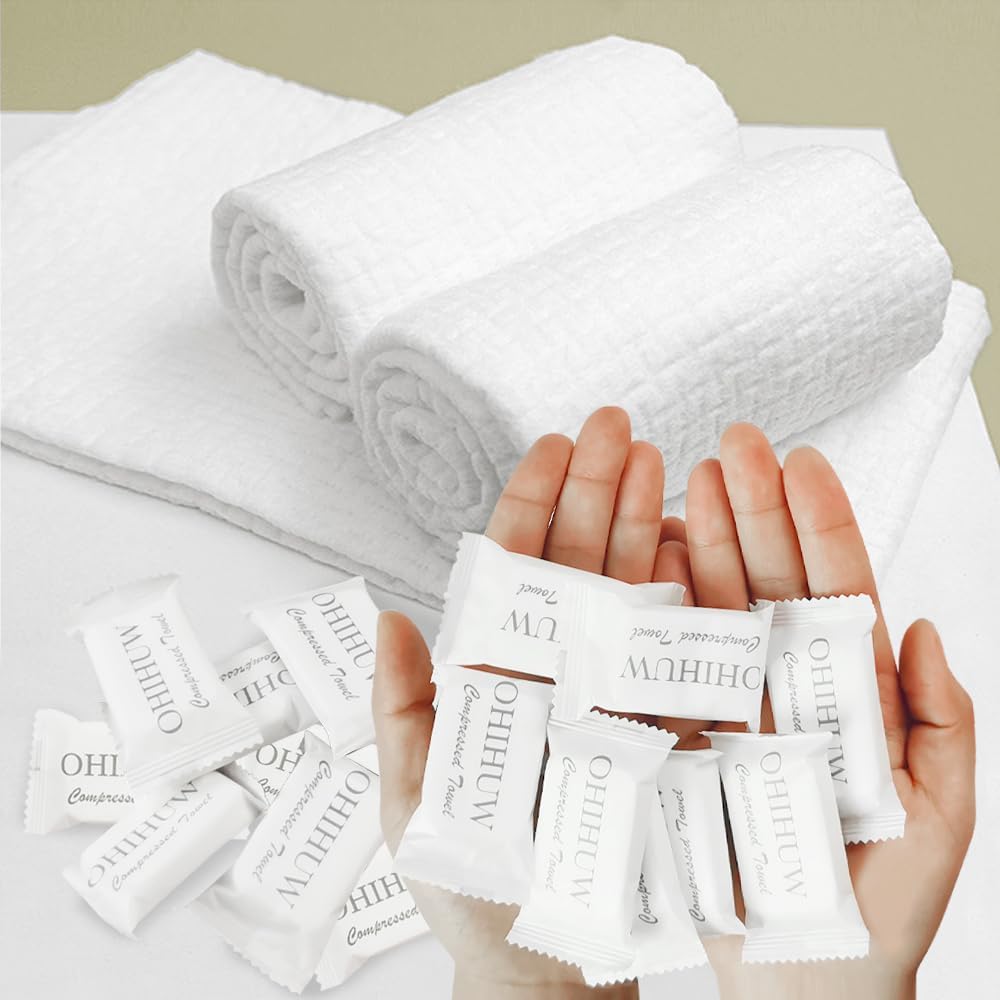 Disposable Towel Thicker Style Magic Compressed Towel...