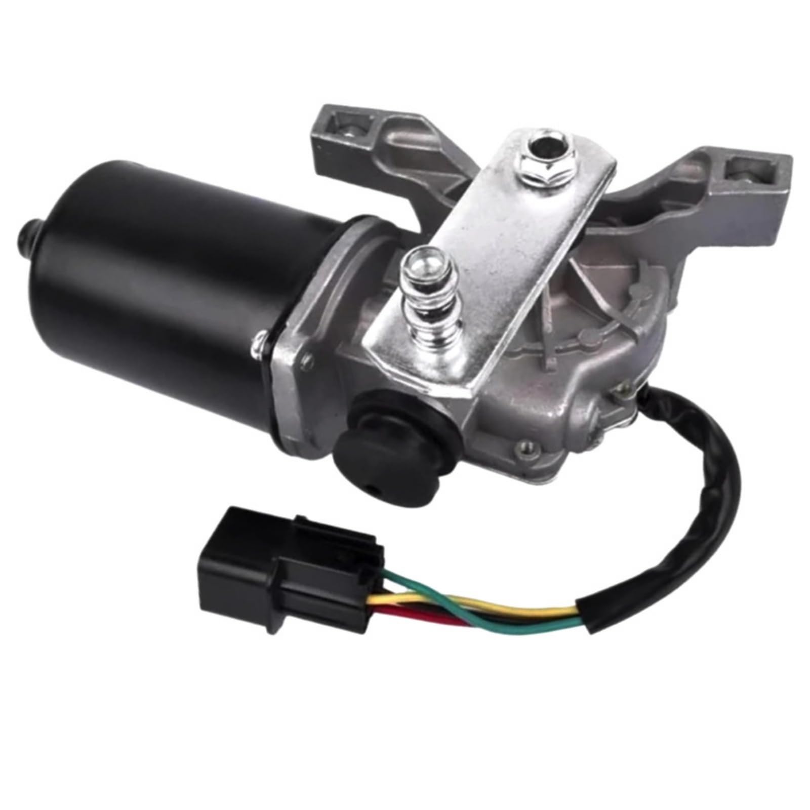Motore Tergicristallo Auto Assemblato Ricambio Modulo Motore Cambio Ingranaggi Staffa Integrata Connettore Elettrico Struttura in Metallo per
