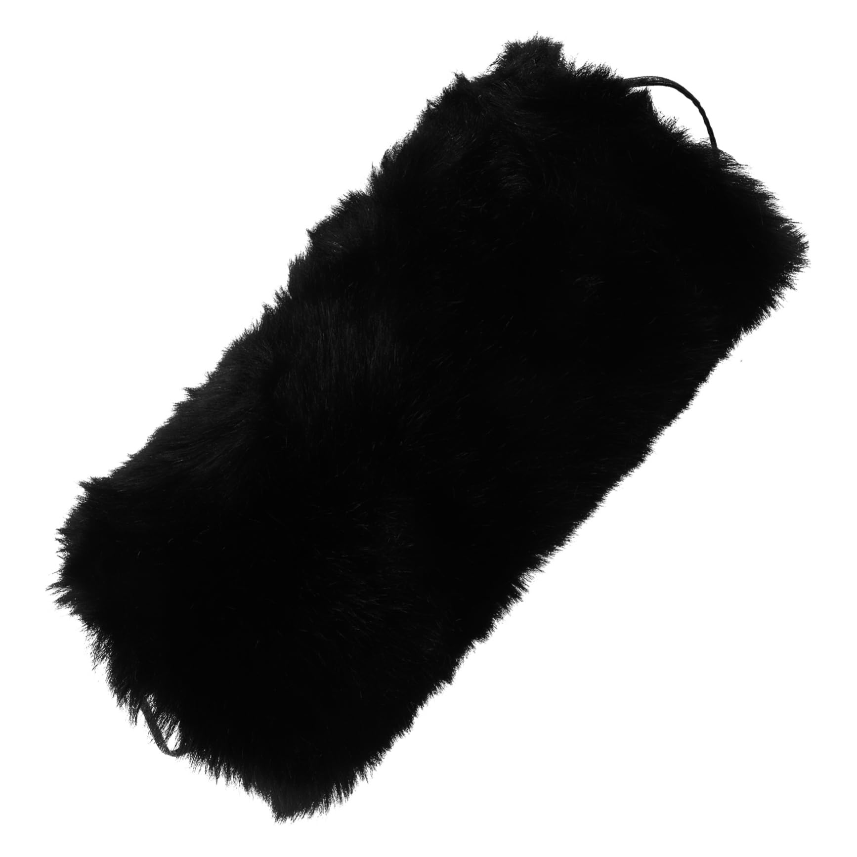 BRIGHTFUFU Hand Muff Warmer Faux Fur Portable Warmer Pouch Muff for Hands Winter Accessory Small Cushion