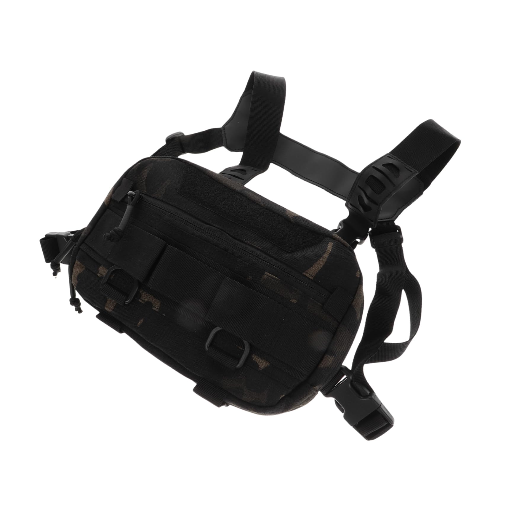 COLLBATH Multi Function Chest Pack for Men Stylish Camouflage Outdoor Bag for Hiking Running and Snowboarding Versatile Design with Multiple Pockets for Easy Organization