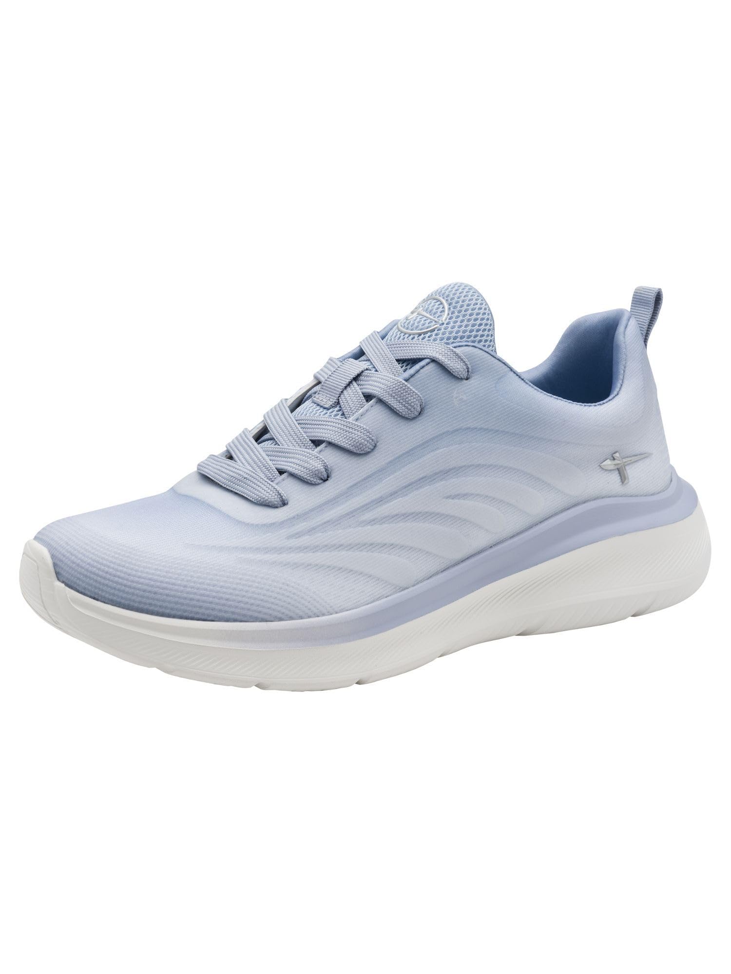 Tamaris Women's Comfort Damen Sneaker Low Cooling Insole 8-83710-42, Lt Blue, 8 UK