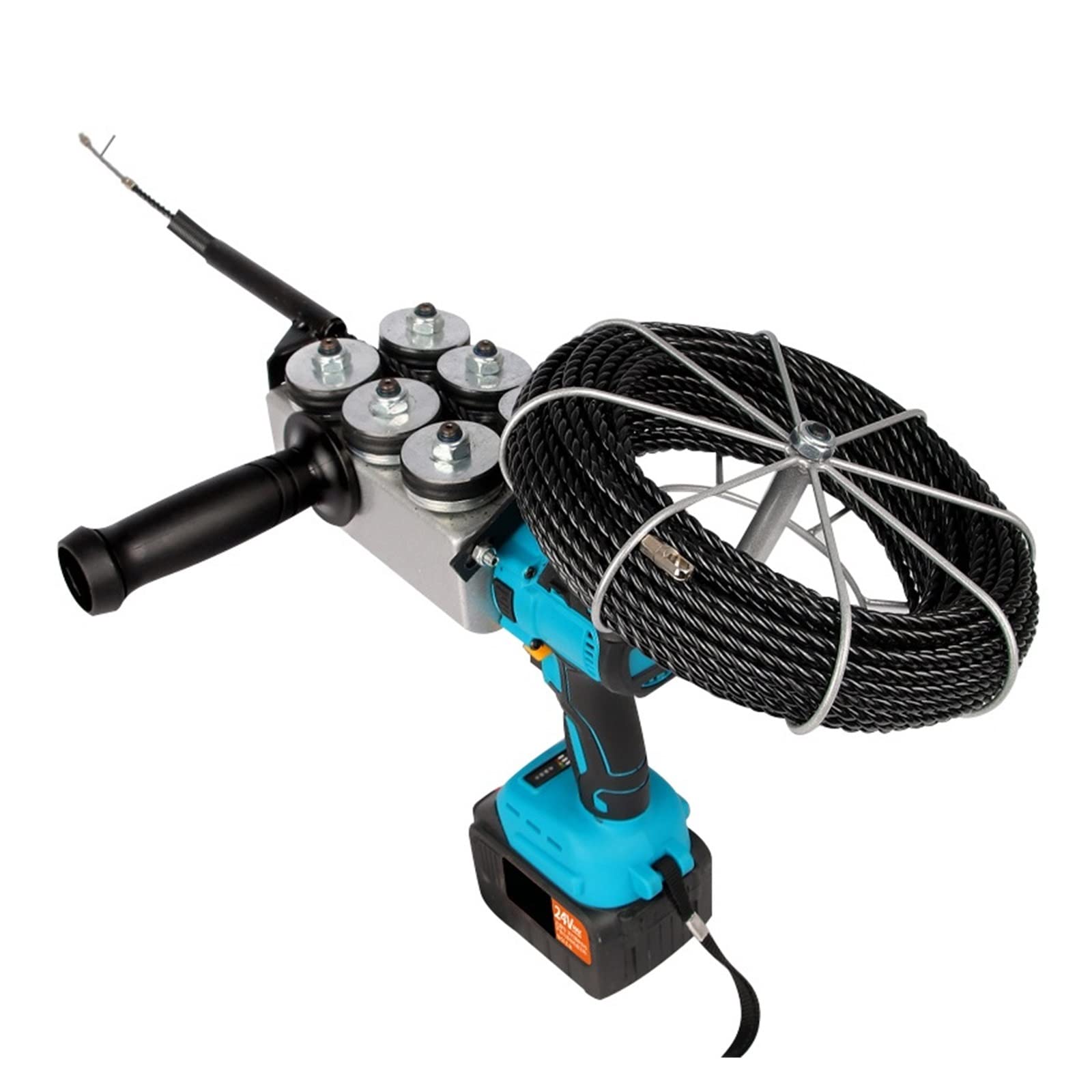 Wall Wiring Machine Automatic Brushless Electrician Stringing Machine Electric Puller Through Wall Threading Machine(No Battery)