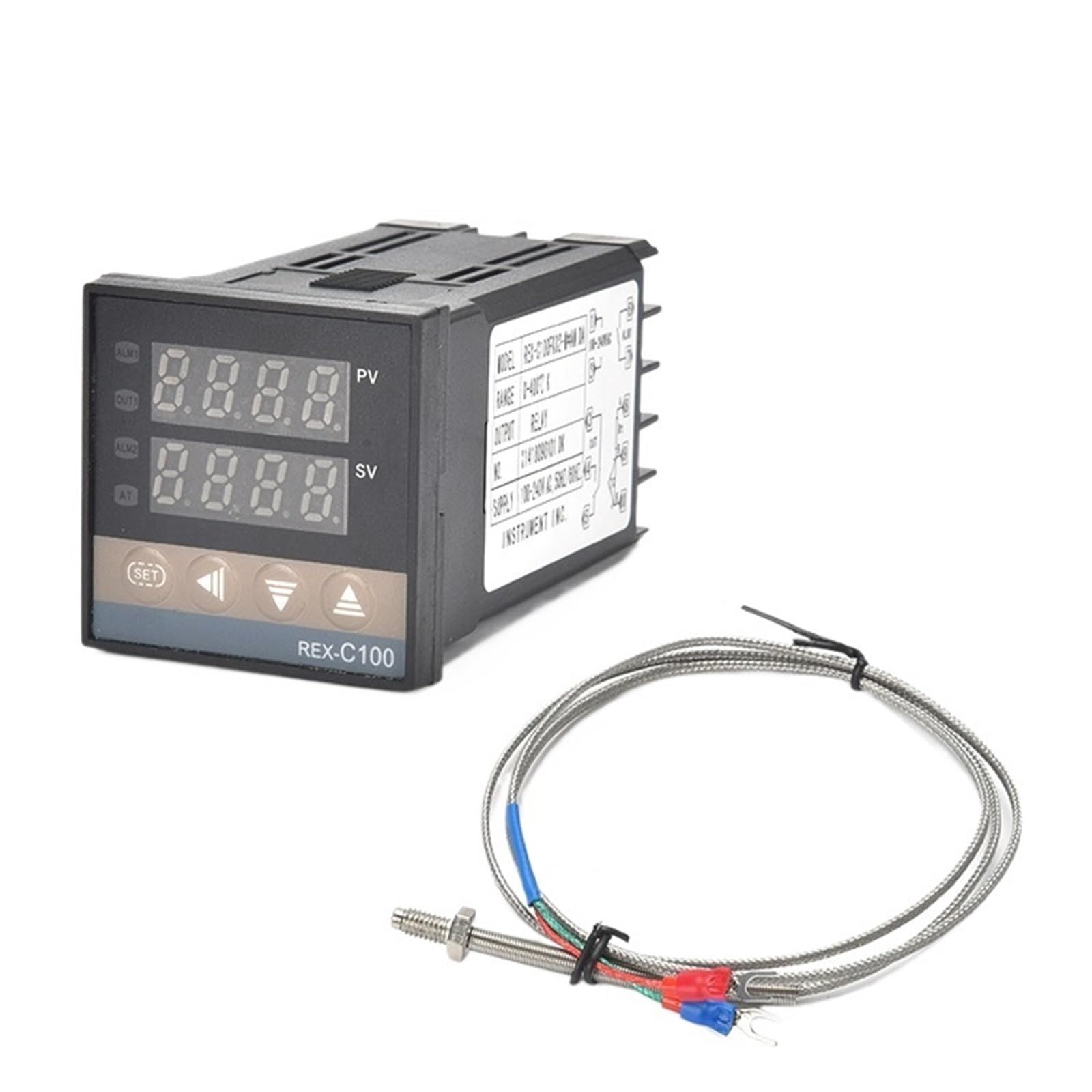 Termoregolatore PID REX-C100 100-240VAC Gamma Da 0 A - Foto 14