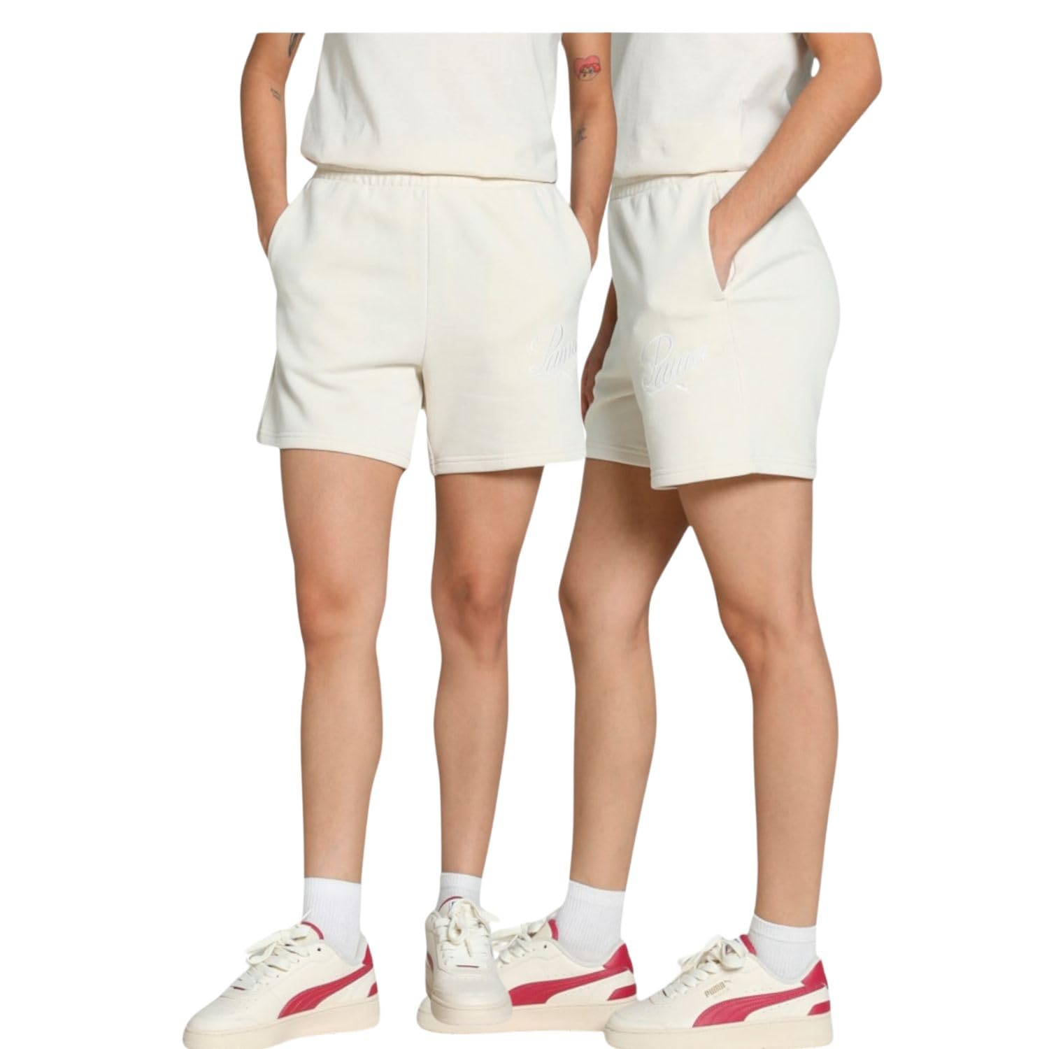 SCRIPT High-Waist Shorts Şort Kadın