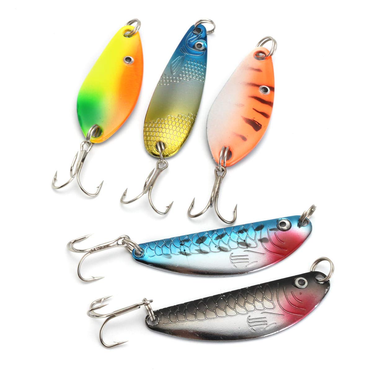 Cebos Artificiales 30 PCS Lure DE Pesca 6CM-8CM 235G Aleación Cebos de Pesca intemperados Señuelos de Pesca