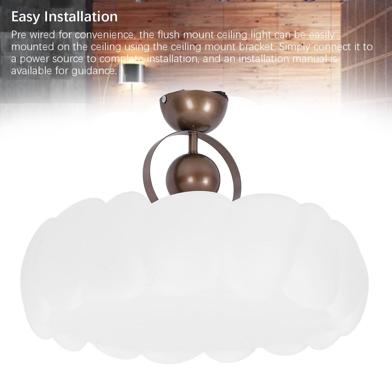 LED Lekka sufitowa stepless Dimmable w kształcie kwiatu mocowanie Nowoczesne urządzenie do oświetlenia sufitowego z aplikacją zdalną kontrolę do sypialni salon
