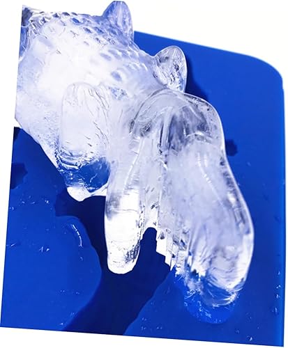 Miniatura 2 de DECHOUS 2 piezas DIY Ice Maker Cube Bandejas de silicona para cubitos de hielo, fabricante de cubitos de hielo, accesorio para hacer hielo, moldes