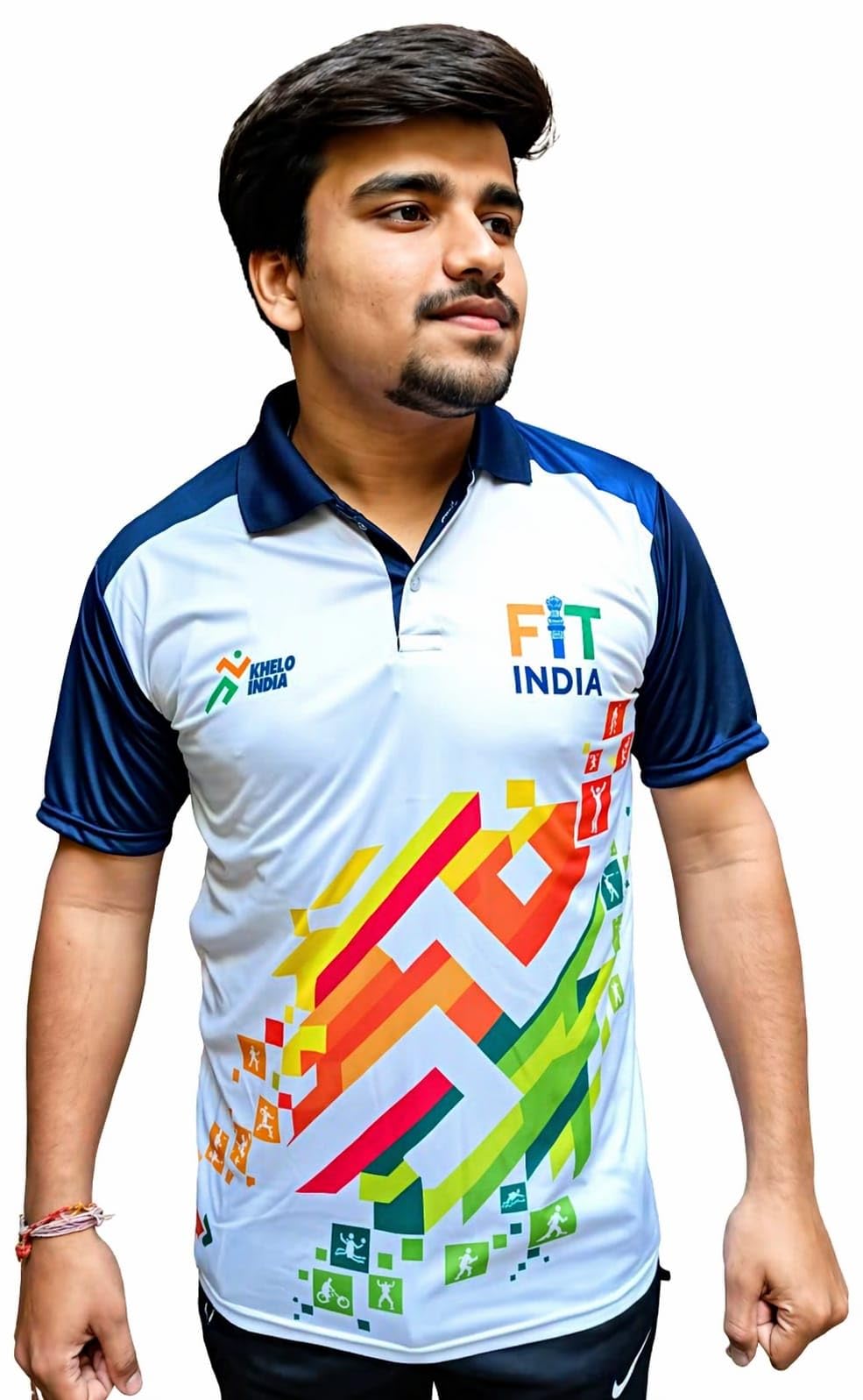 Men’s Sports Polo T-Shirt | Quick Dry Athletic Wear | Half Sleeve Collared Gym & Running Tee | Breathable Activewear for Training & Casual Use-image-37