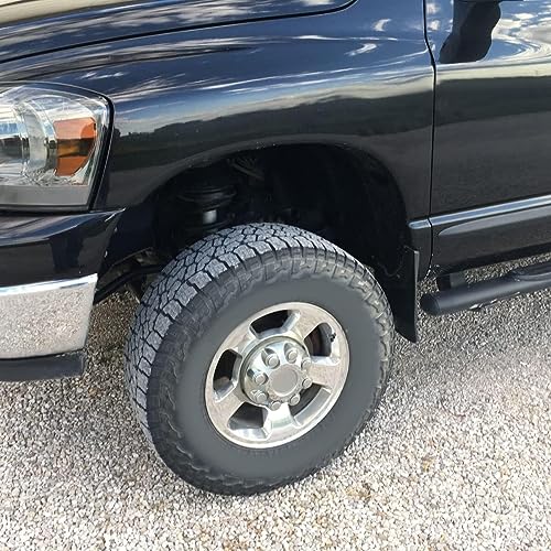 ECOTRIC Mud Guards Flaps Splash Compatible with 2002-2008 Dodge Ram 1500 & 2003-2009 Dodge Ram 2500/3500 W/O Fender Flares 4pcs by ECOTRIC - Image 3