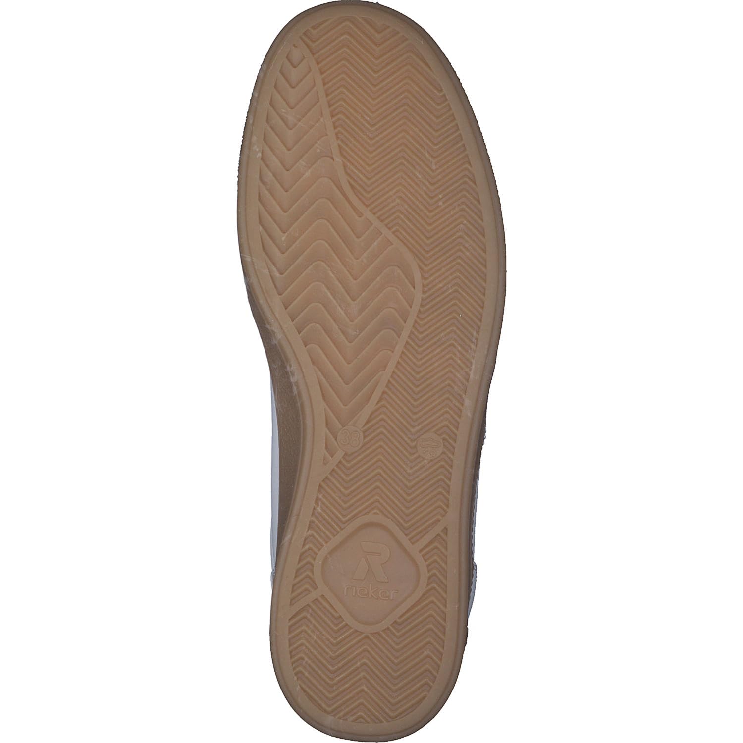 Rieker W2200-80 Damen Sneaker Low Leder weiß
