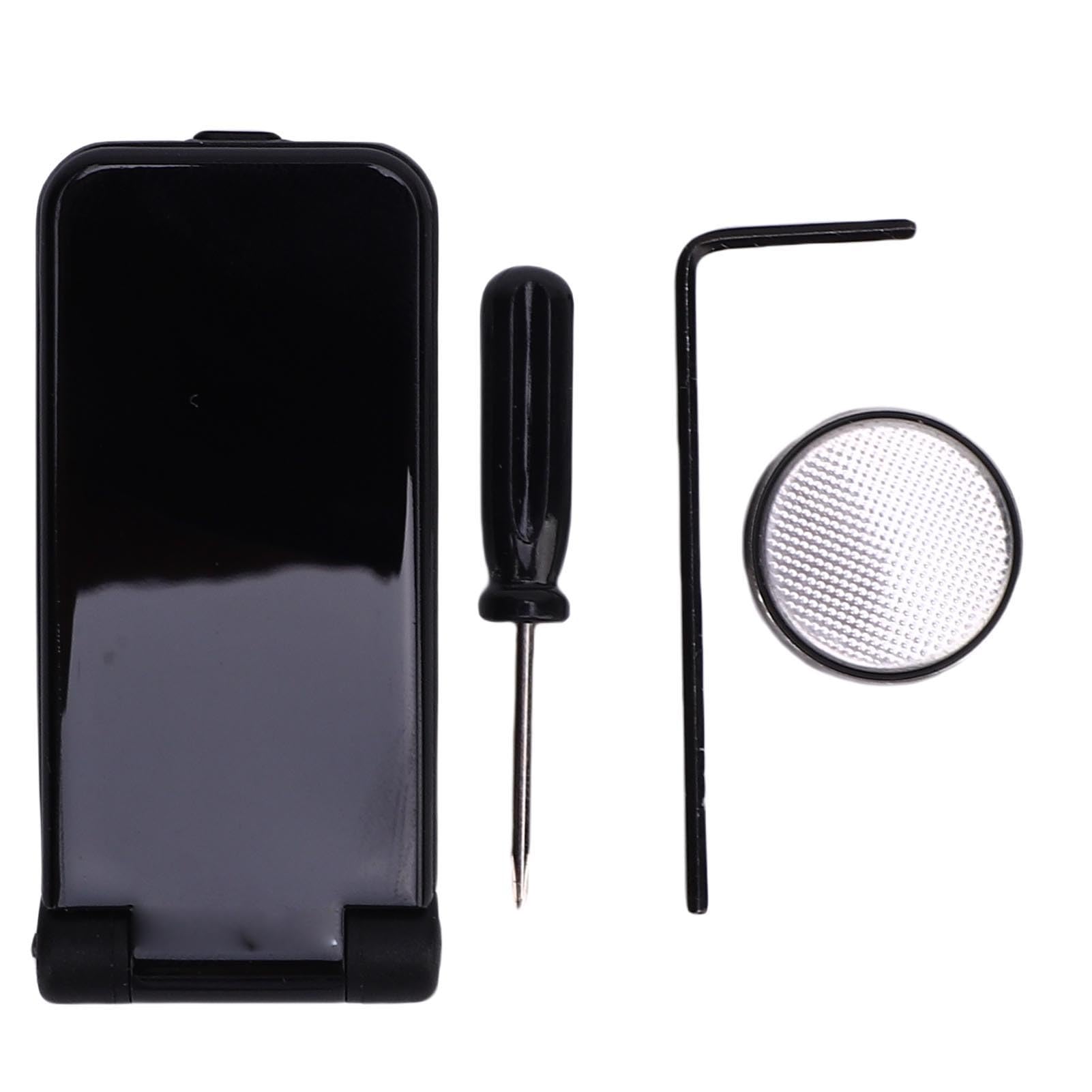 VGEBY Accordatore Cromatico con Clamp e Display LED, Piccolo e Portatile, Rotazione 360° per Chitarra Elettrica, Acustica, Basso e Violino