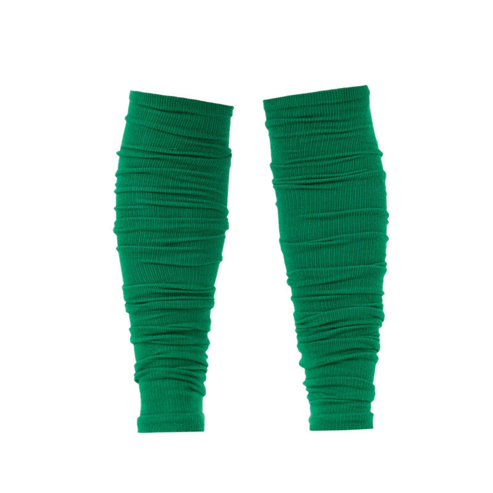 Extra Long Stacked Leg Sleeves Sweat Wicking Extra Long Sport Calf Sleeve High Scrunch Football Socks for Gym, Training, Game Day Green Adult|Clothing Shoes & Accessories| Mens Clothing|-picture-55