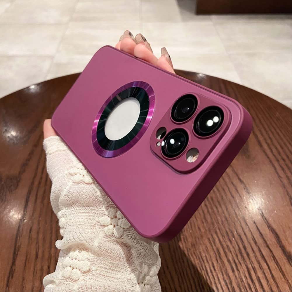 Coque magnétique iPhone 14 Pro Max avec protection d'objectif en verre - 7