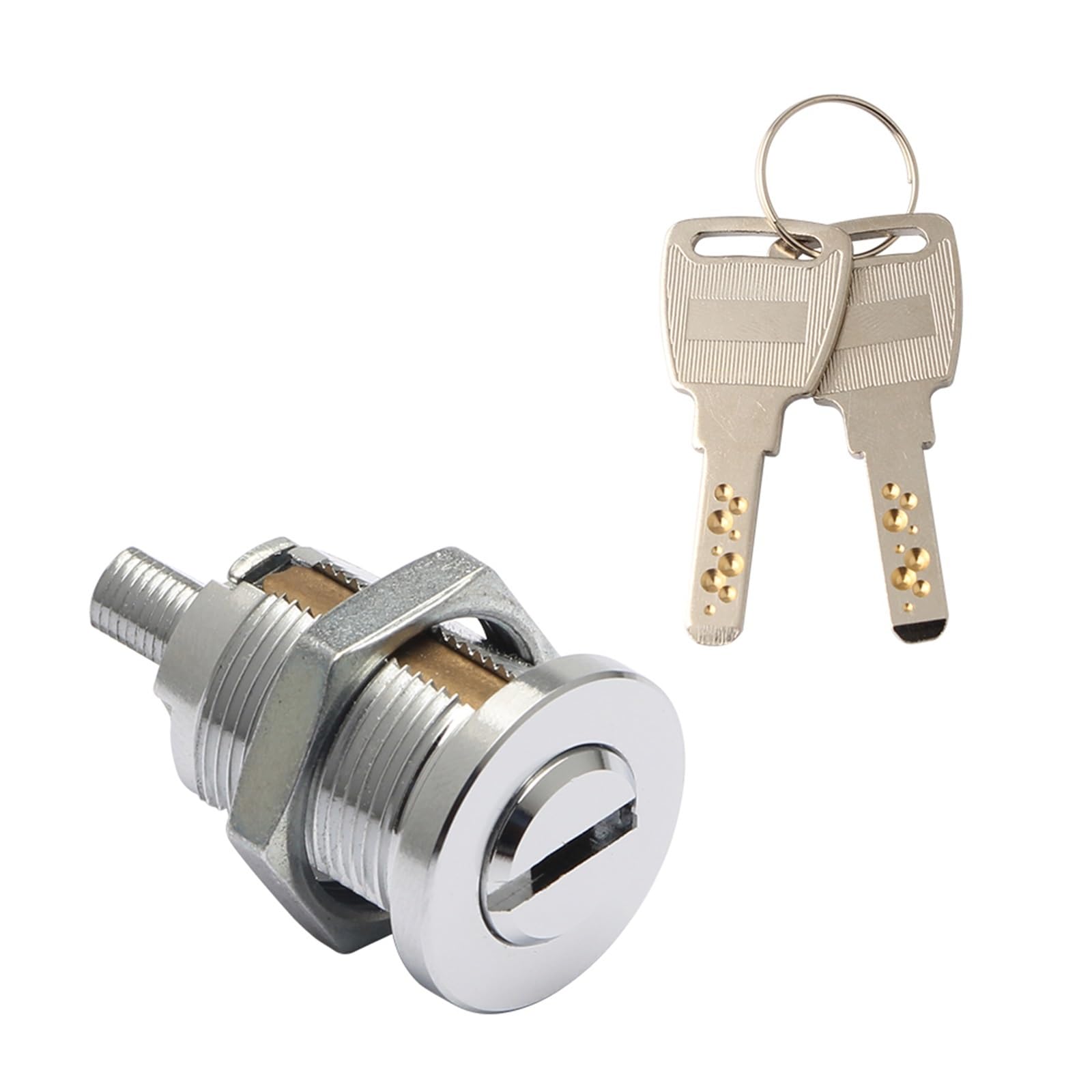 Bgnehrfl Zinc Alloy Cam Lock Jk532 19Mm Machine Cabinet Lock Master Key