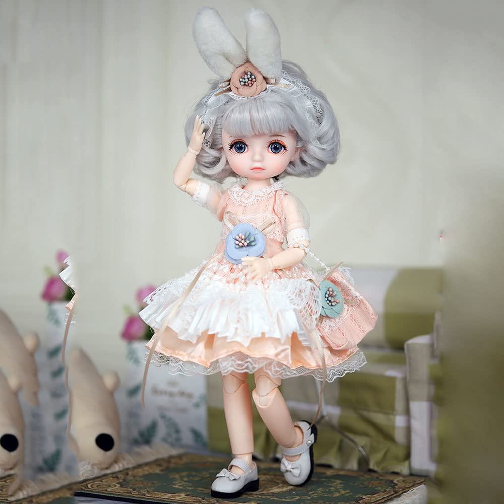 Amazon.co.jp: L 30 CMおしゃれ人形DBSプリンセスドール女の子おもちゃ