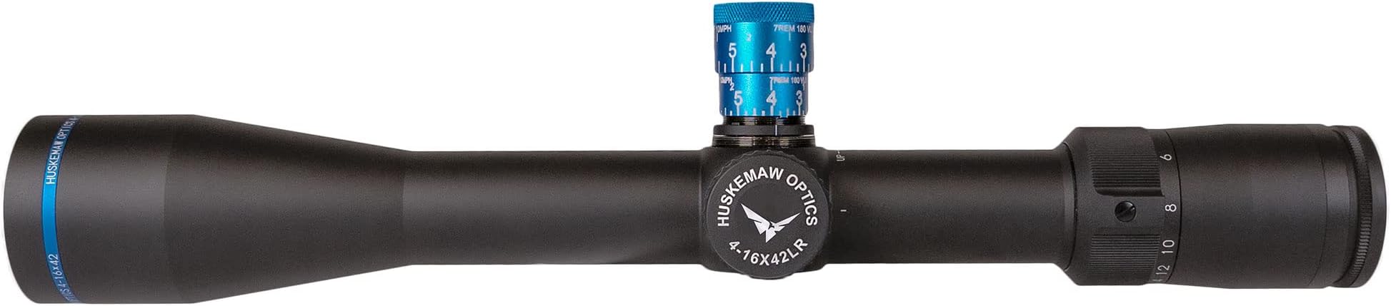 Huskemaw Blue Diamond Series Fogproof Shockproof Waterproof Second Focal Plane Hunting Long Range Scope with HuntSmart Reticle