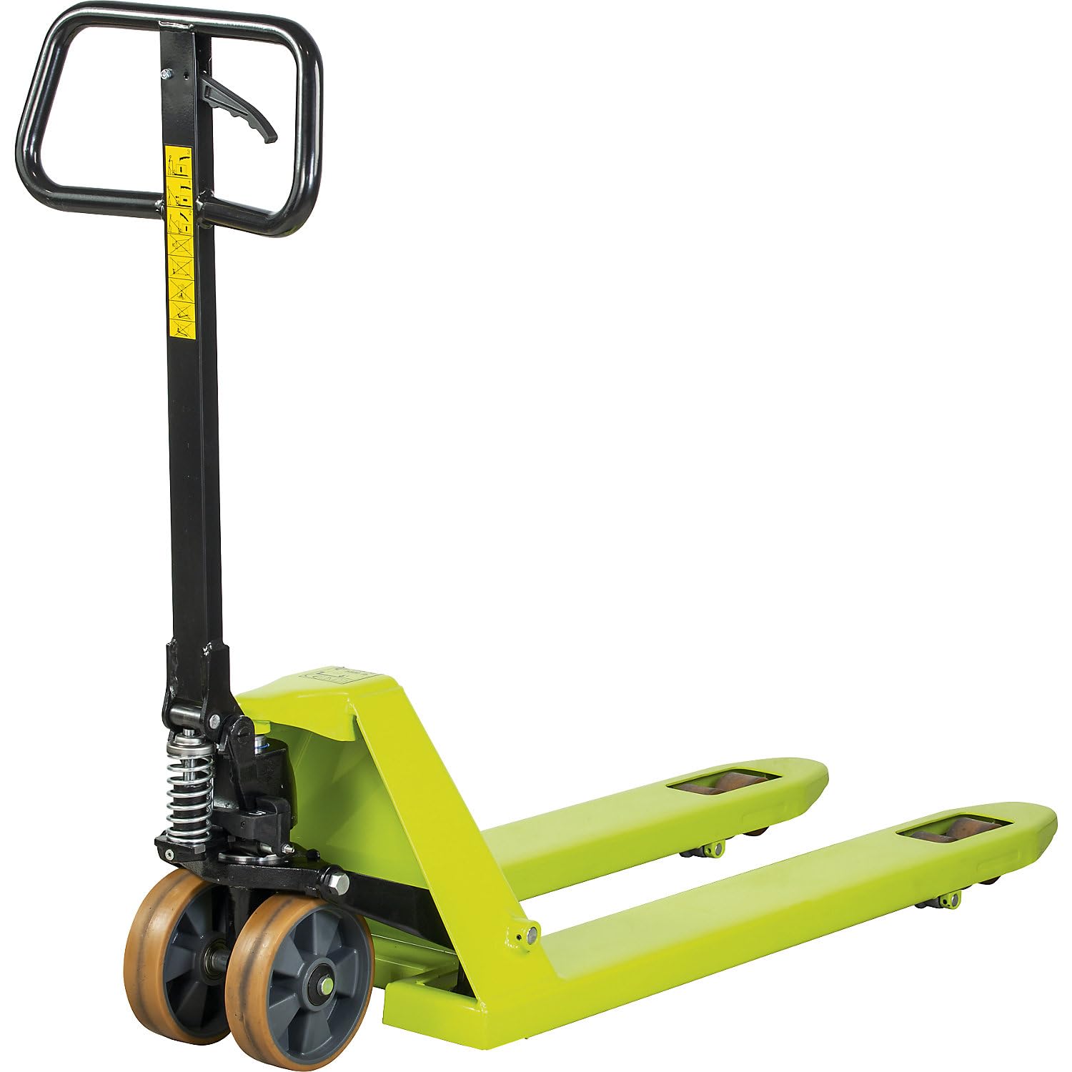 Pramac | Paletthubwagen EVO | Lenkräder Polyurethan mit Alukern, Gabellänge 1150 mm, Singlerollen