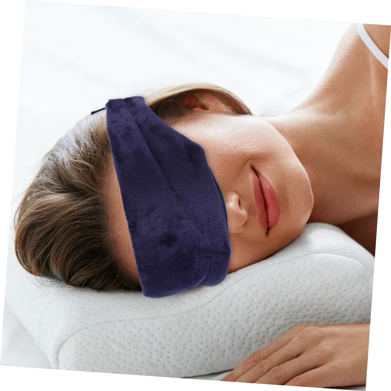 Ipetboom 3pezzi Maschera Per Occhi Con e Confortevole Per Viaggi Yoga e Sonno Profondo Profondo
