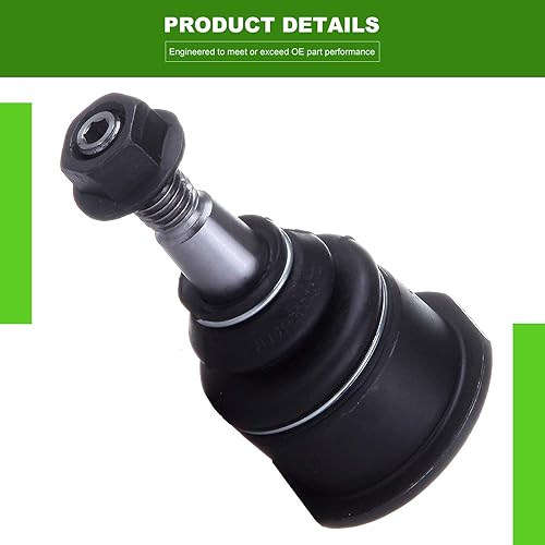 Miniatura 3 de SCITOO Kit de suspensión delantera de 10 piezas, extremos de barra de acoplamiento interior y exterior, rótulas inferiores superiores, barras