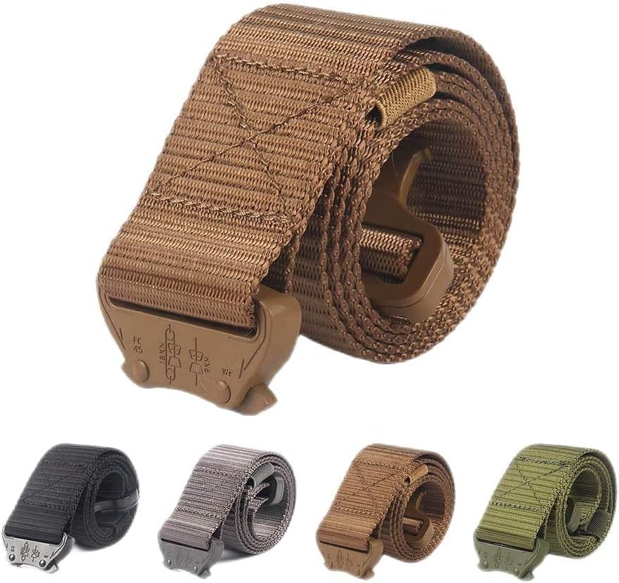 OLEADER Men's Tactical Belts Military bing Riggers Belt Adjustable
