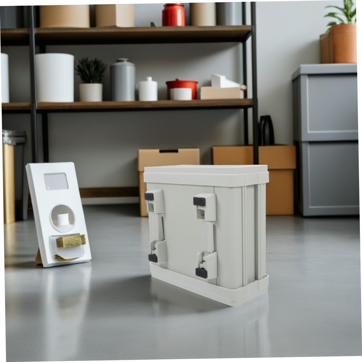 STOBAZA Aluminum Enclosure Box Electrical Boxes Aluminum Power Supply Housing Fine Thermal Management Easy to Install