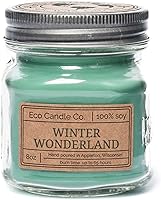 Vista 14 de ECO CANDLE CO. Vela reciclada, Pastel de Ron y Caramelo, 26 oz. - Aromas de Caramelo, Ron, Arce, Almendra, Pera y Vainilla - 100% Cera de Soya, Sin