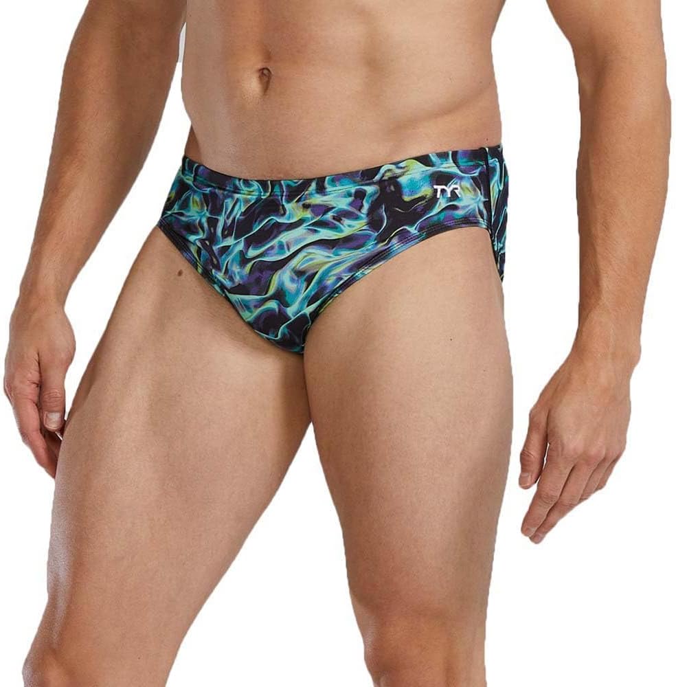TYR Men's Standard Durafast Elite Racer Swimsuit