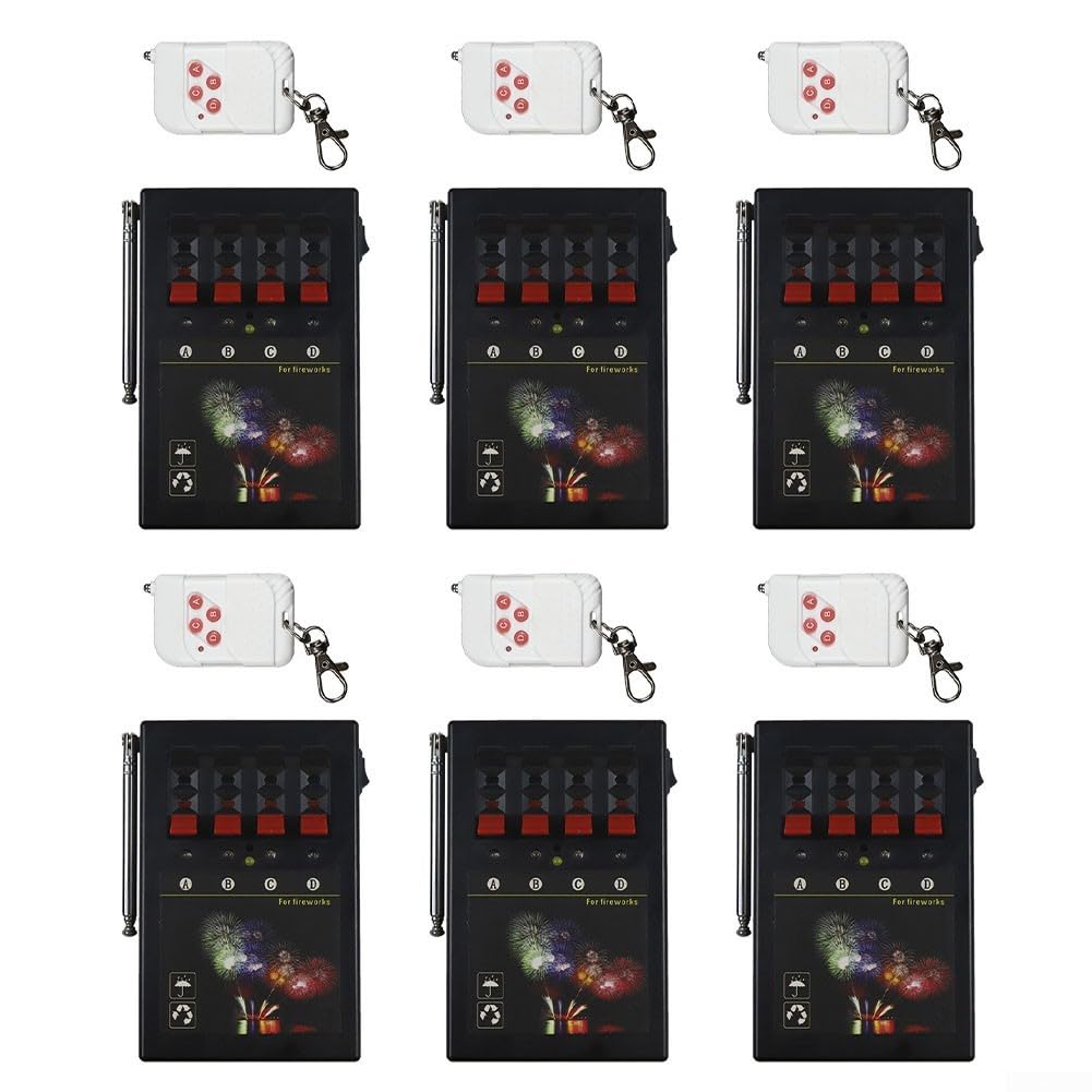 Récepteur télécommande sans fil 500m 4 canaux avec signal vert ABS