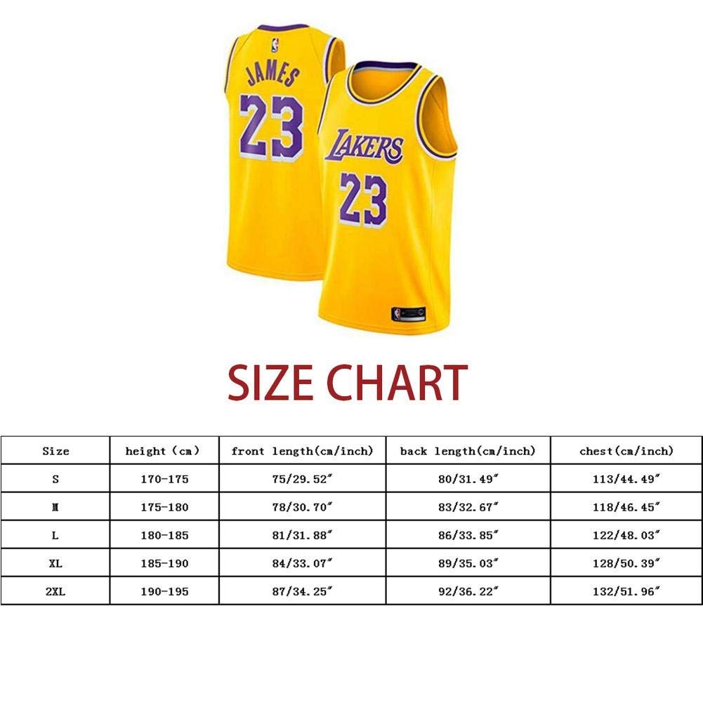 lebron size chart