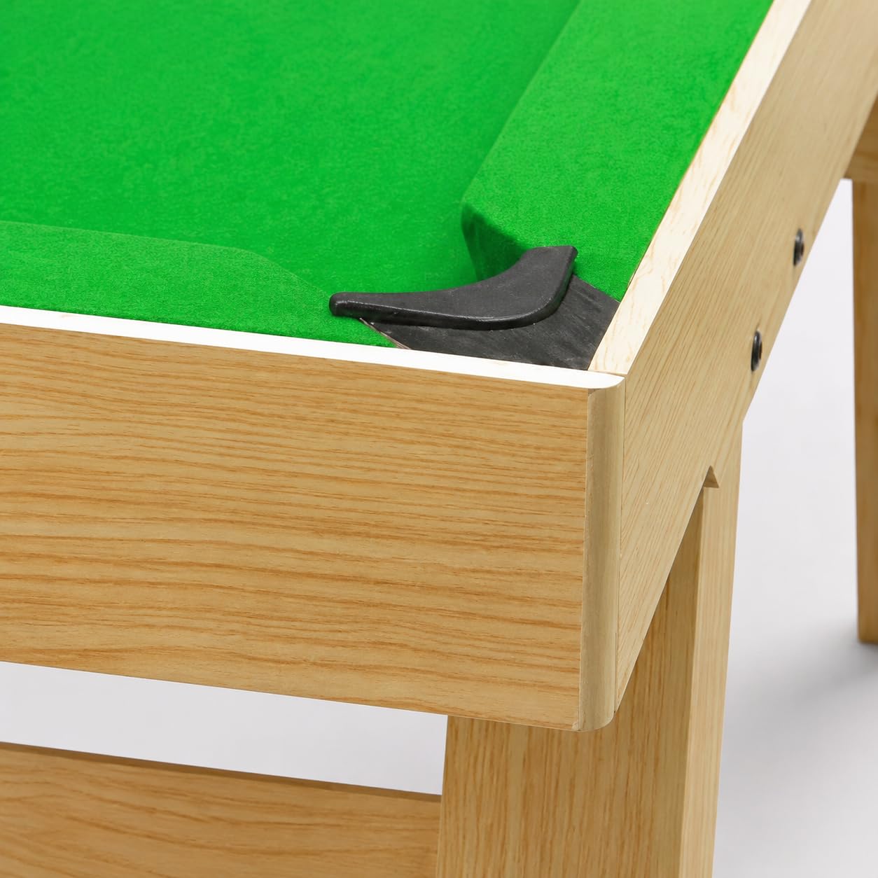 Billard Table 160cm en Bois, Mini Billard Américain pour Enfants & Adultes, Tapis Feutre Laine, Accessoires Inclus pour Jeu d'Intérieur