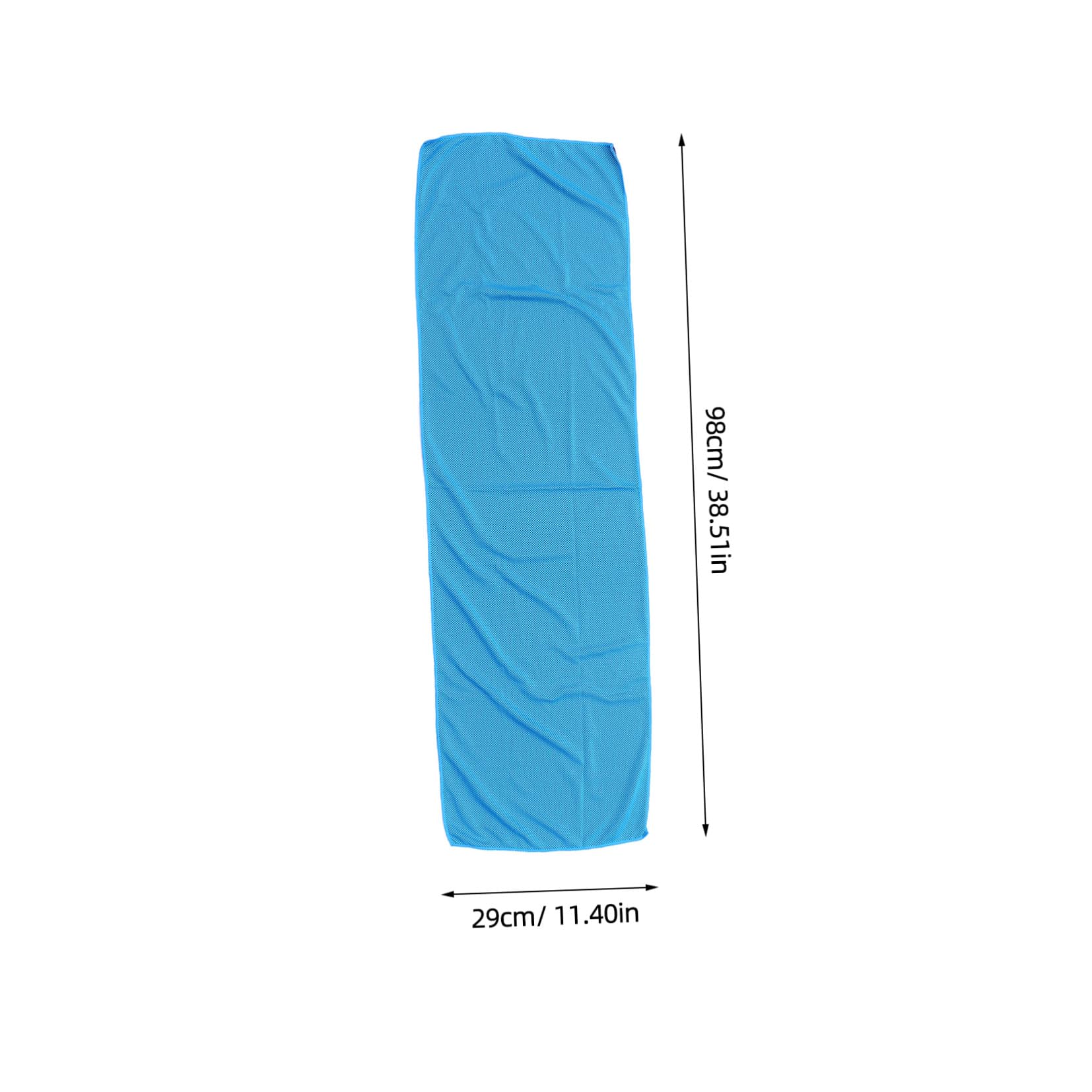 HANABASS 5pezzi Asciugamani Rinfrescanti Microfibra Da Asciugamani Sportivi Veloci Per Yoga e Attività All Aperto Teli Da Spiaggia Assorbenti e Rinfrescanti Colori Casual