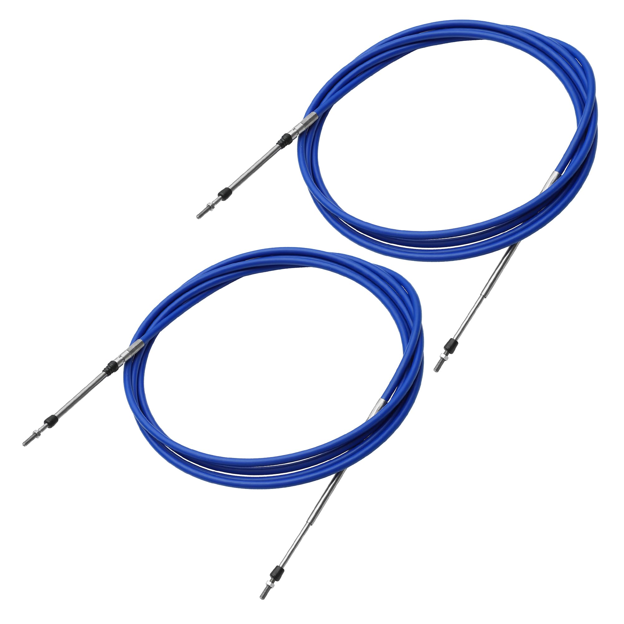 uxcell 15ft 4.6 M 181 マリンスロットルシフトリモコンボックス