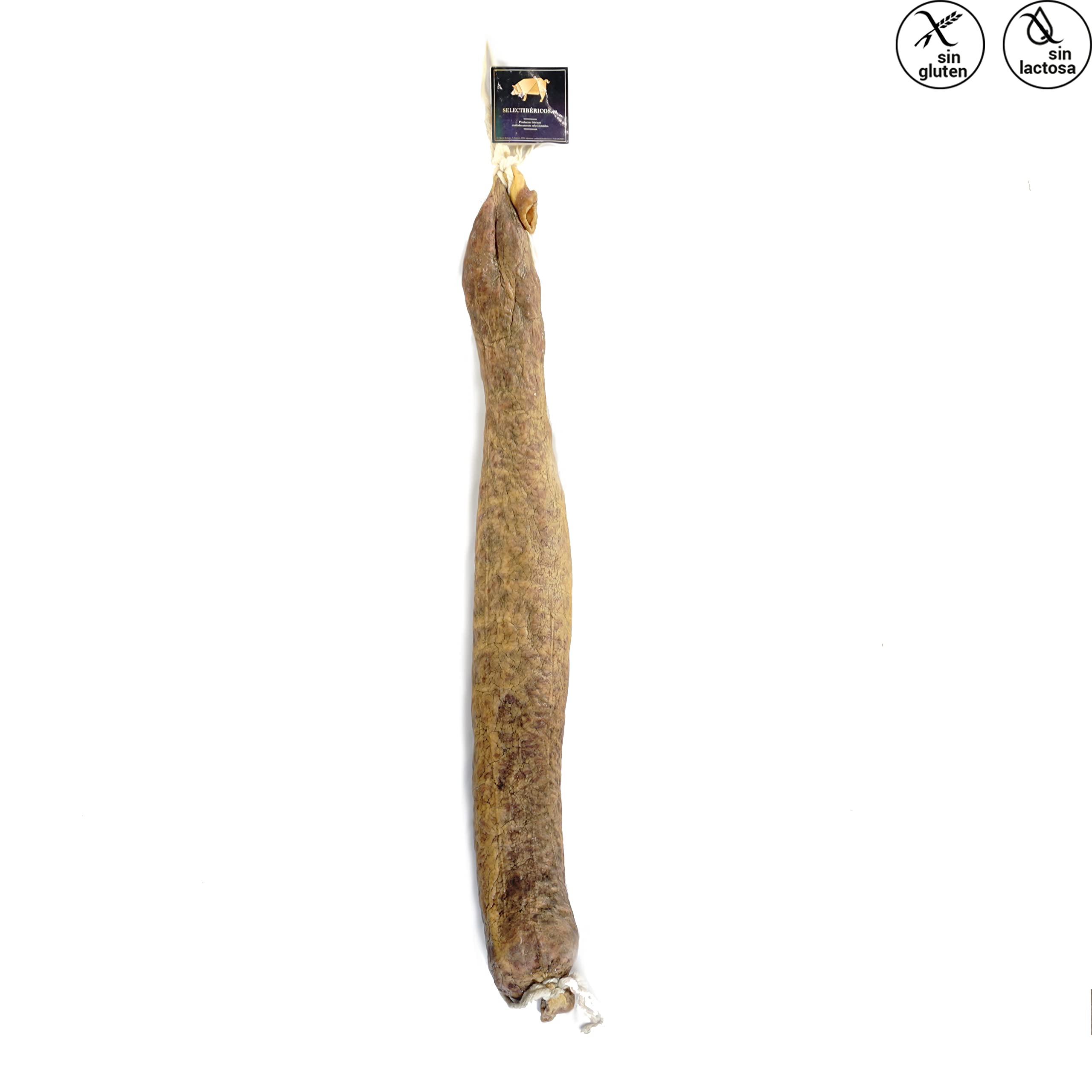 SALCHICHON CULAR IBERICO DE BELLOTA 100% NATURAL PIEZA ENTERA PESO 1,1-1,3 kg
