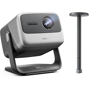 JMGO N1S Pro Triple Laser 4K Projector with Ceiling Mount