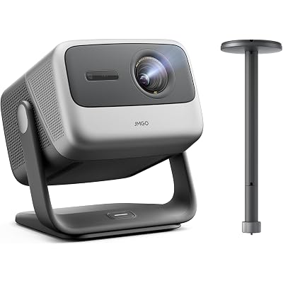 JMGO N1S Pro Triple Laser 4K Projector with Ceiling Mount
