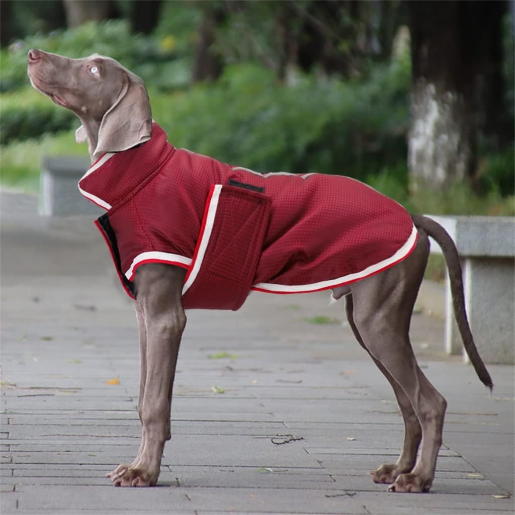 Pet Clothes Reflective Dog Jacket Winter Warm Outdoor Pet Coat Vest for Medium Large Dogs Coat Labrador Greyhound (A 4XLcode)