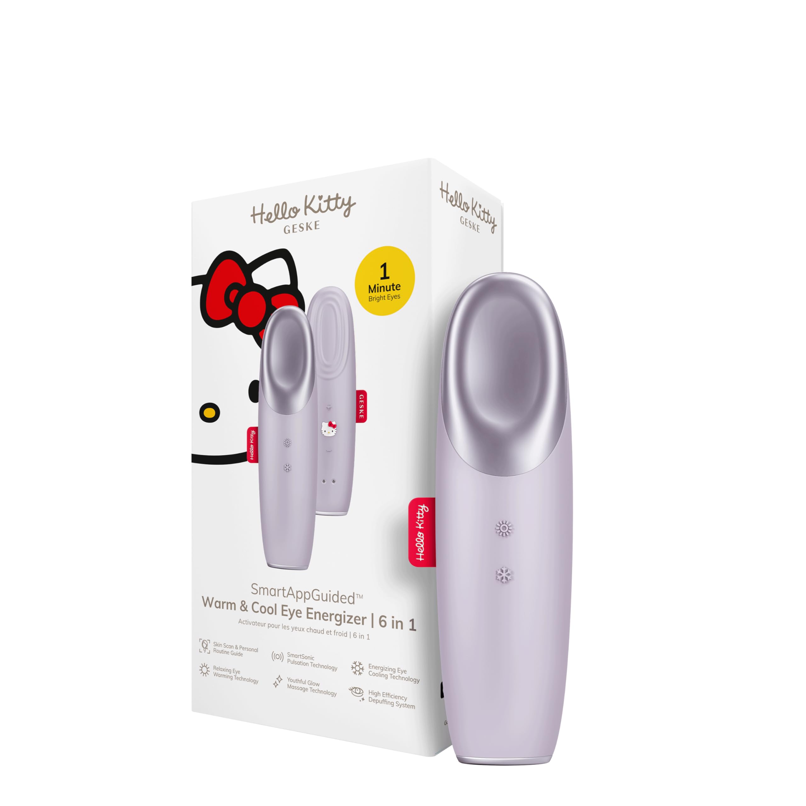 GESKE x Hello Kitty Warm & Cool Eye Energizer | 6 in 1 | Eye Massager