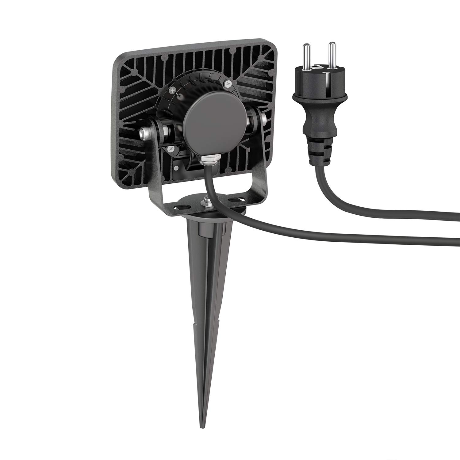 2 LED tuinspot WEGA voor buiten, IP44, bewegingsmelder 2 LED tuinspot WEGA voor buiten, IP44, bewegingsmelder