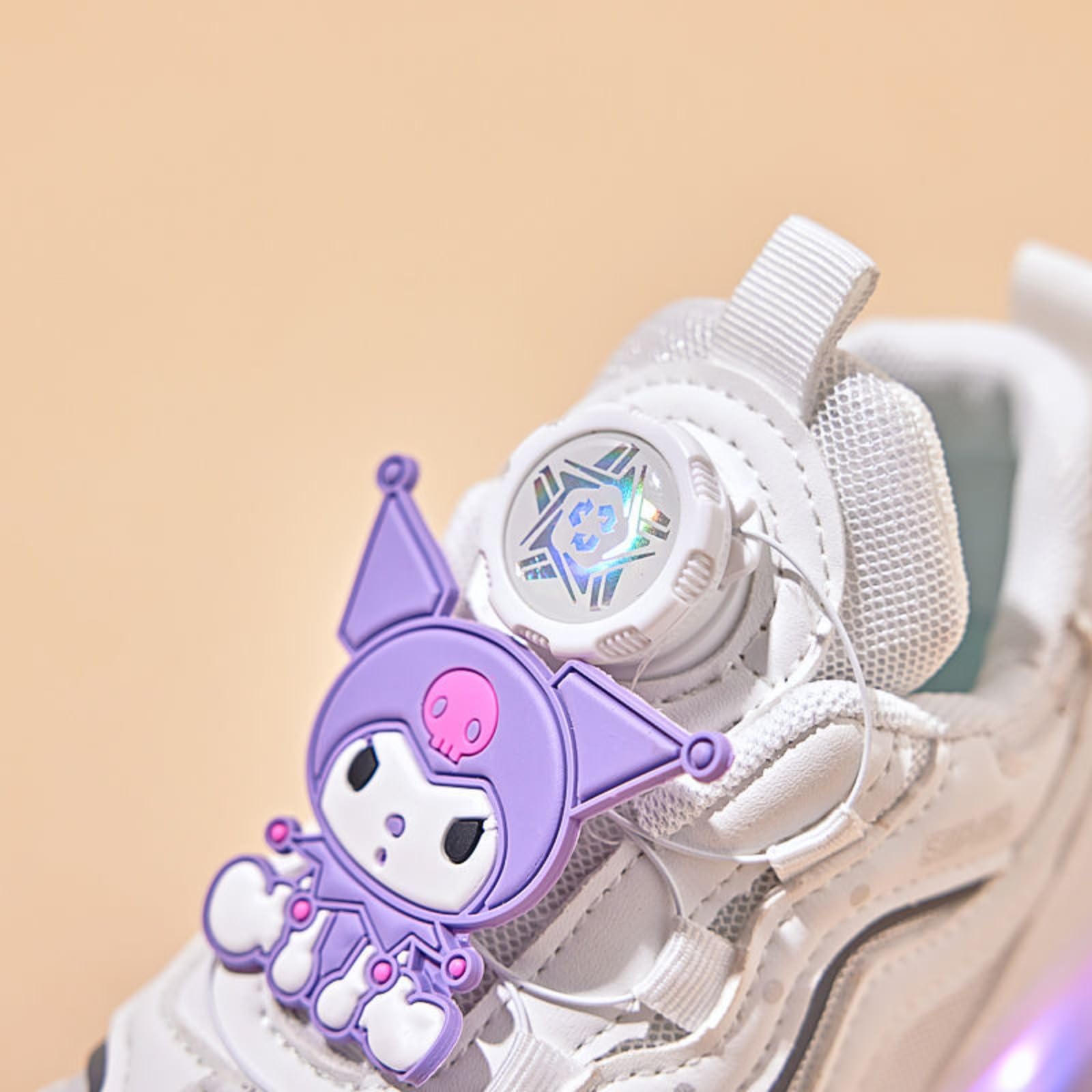 Chaussures d'entraînement à Quatre Roues LED pour garçons et Filles