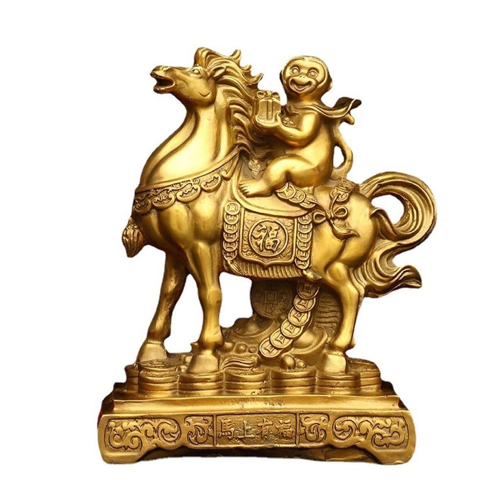 Statues de décoration pour la maison en cuivre et figurines