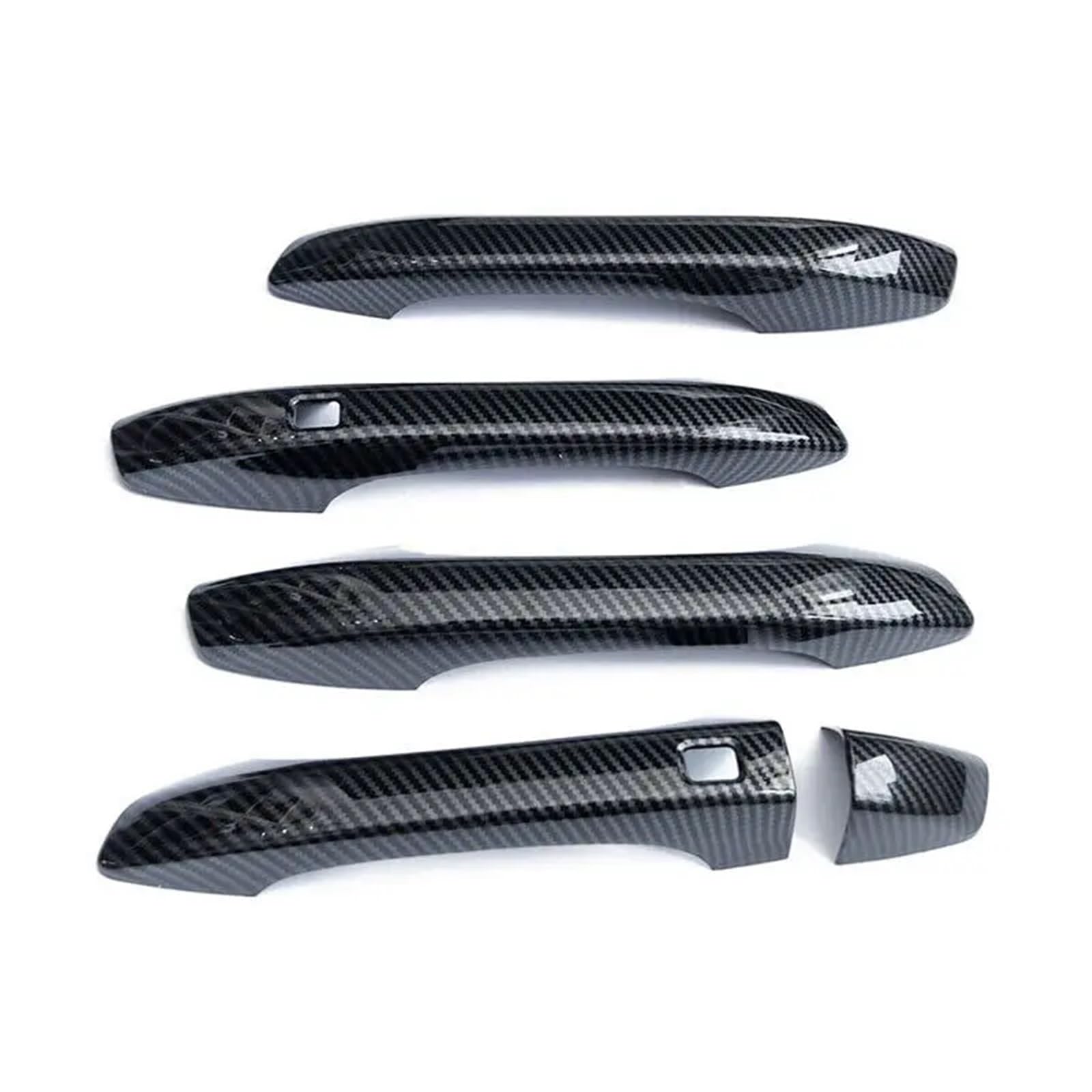 Mrrrvfoex Carbon Fiber Door Handle Trim Compatible With Kia For K5 For Optima 2021 2022 2023 Car Door Handle Cover Car Accessories Car Exterior Door Handle Decoration Shell(Carbon Fiber)