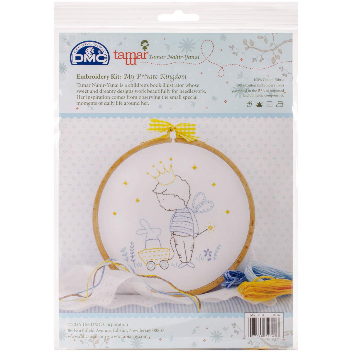 DMCTMREMB4 My Private Kingdom Charles Craft/Tamar Embroidery Kit