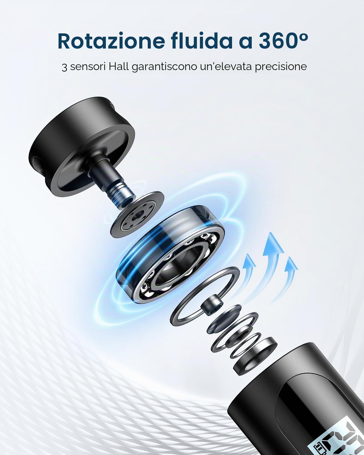 RENPHO Corda per saltare Smart Fitness Skipping Rope con analisi dei dati APP, corda per saltare allenamento, corda per saltare fitness, crossfit, sport professionale, corda per saltare