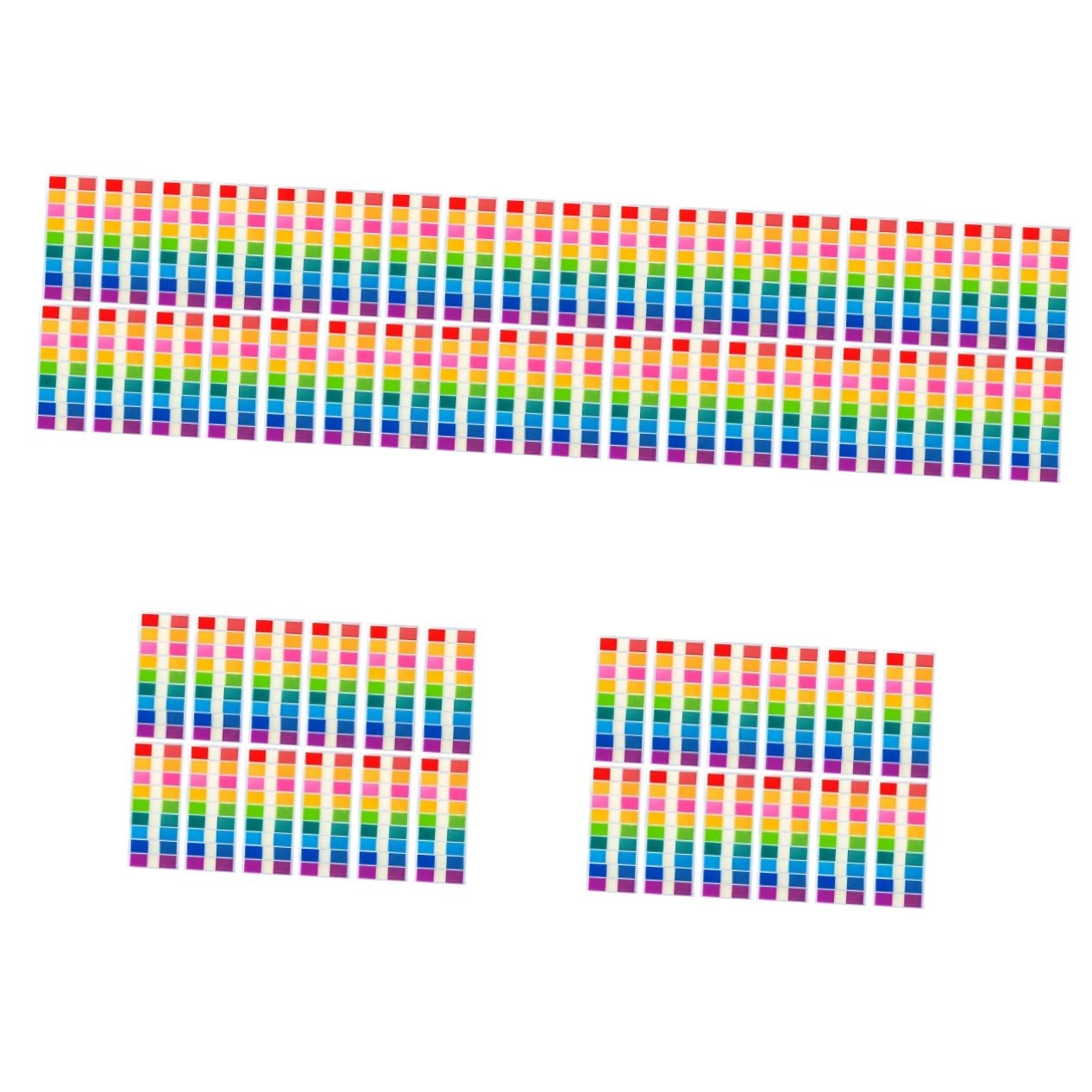 Tofficu 4500pièces Onglets Index Fluorescents Autocollants Pour Marquage De Page Marqueurs Adhésifs Repositionnables Pour Études Et Bureau
