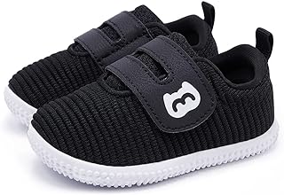 Baby Sneakers Girls Boys Walking Infant Shoes 6 9 12 18 24 Months Black Size 12-18 Months Toddler