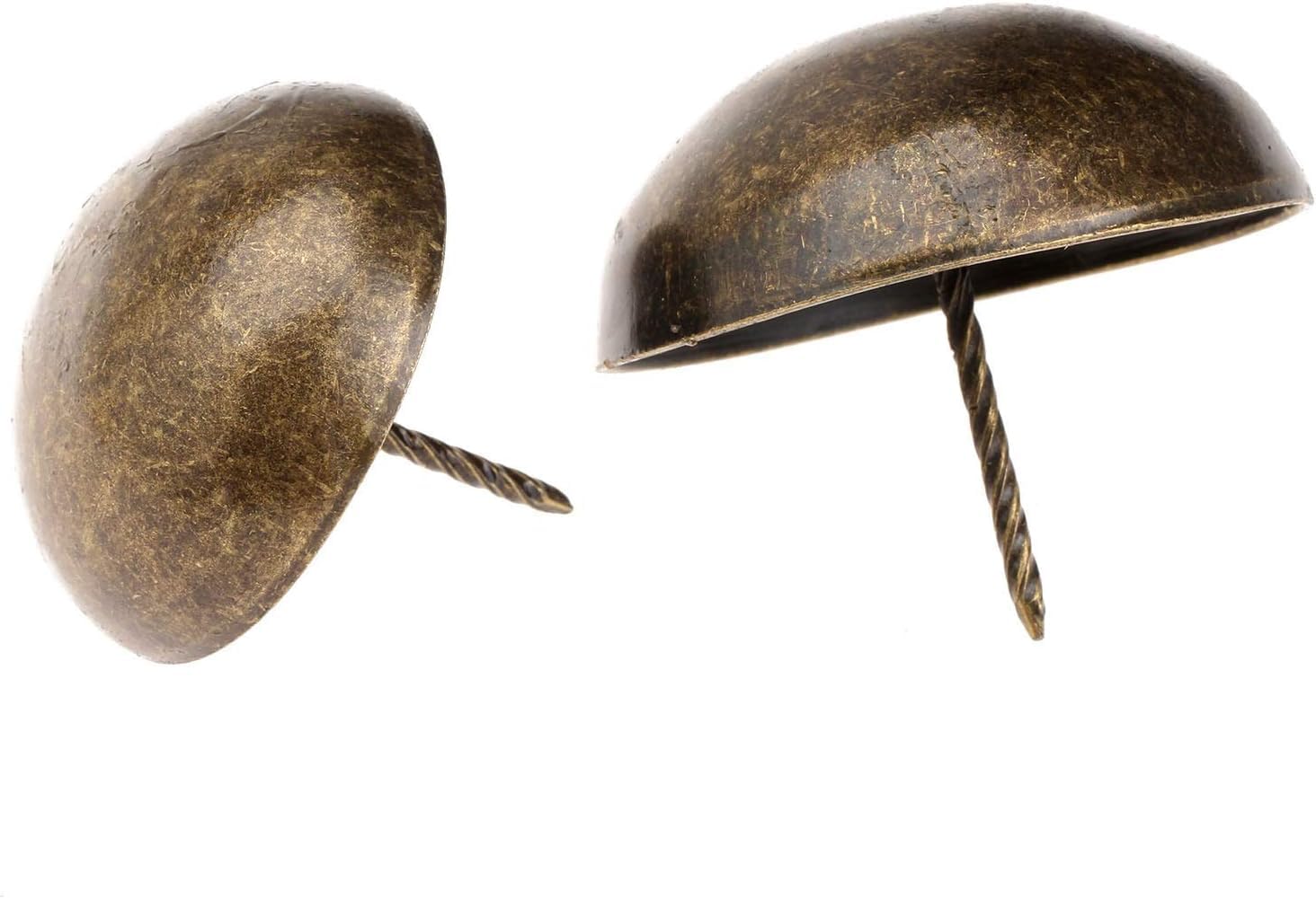 Tachuelas de tapicería, 2 uds 5/6cm tapicería de Bronce Antiguo Tachuelas Decorativas for tapicería Tachuelas Caja de Madera Muebles Clavos Decorativos chincheta(5cm)