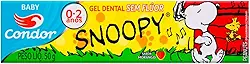 Condor Gel Dental Infantil Sem Flúor Snoopy Sabor Morango 50G