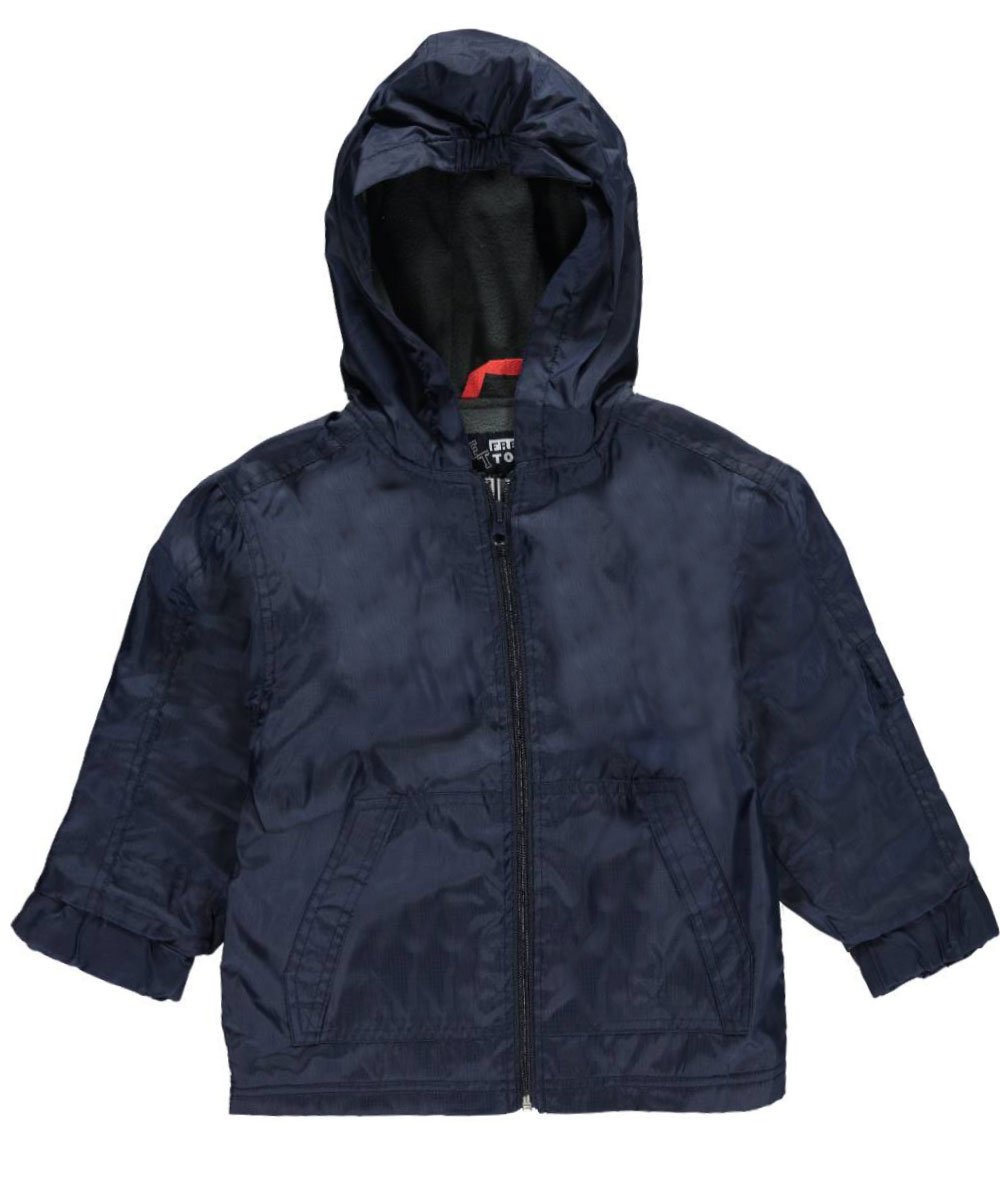 French Toast Uniforms Kids' Unisex Hooded Jacket (Navy 04)